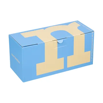 Juhla Unikko mok 25 cl 2-pack - White-light blue-sand-orange red - Marimekko