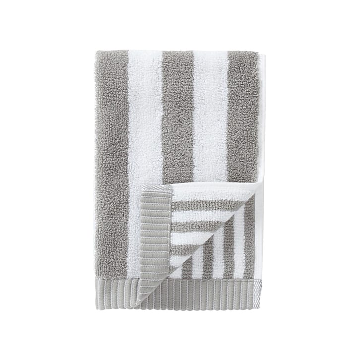 Kaksi Raitaa handdoek grijs, gastendoek Marimekko