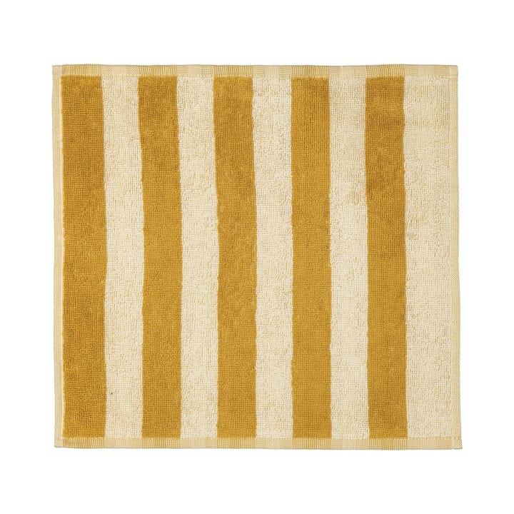 Kaksi Raitaa handdoek ochre-off white - 30x30 cm - Marimekko