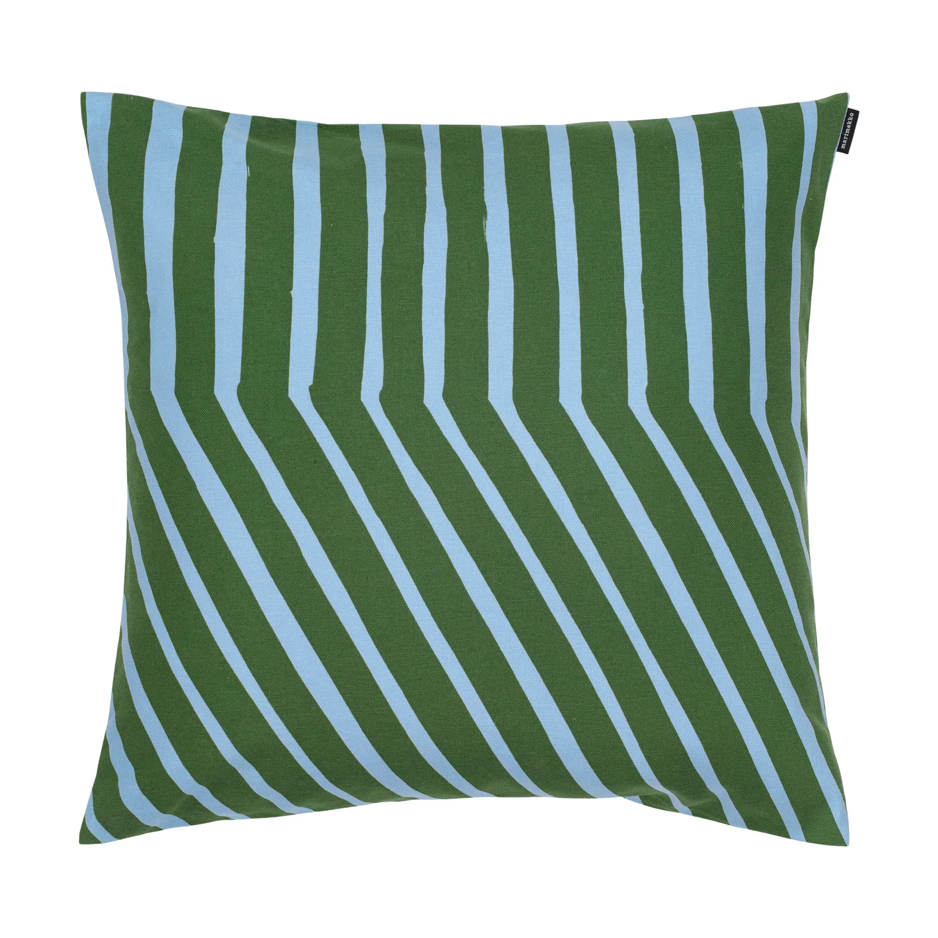 Kalasääski kussenhoes 50x50 cm, Forest green-light blue Marimekko