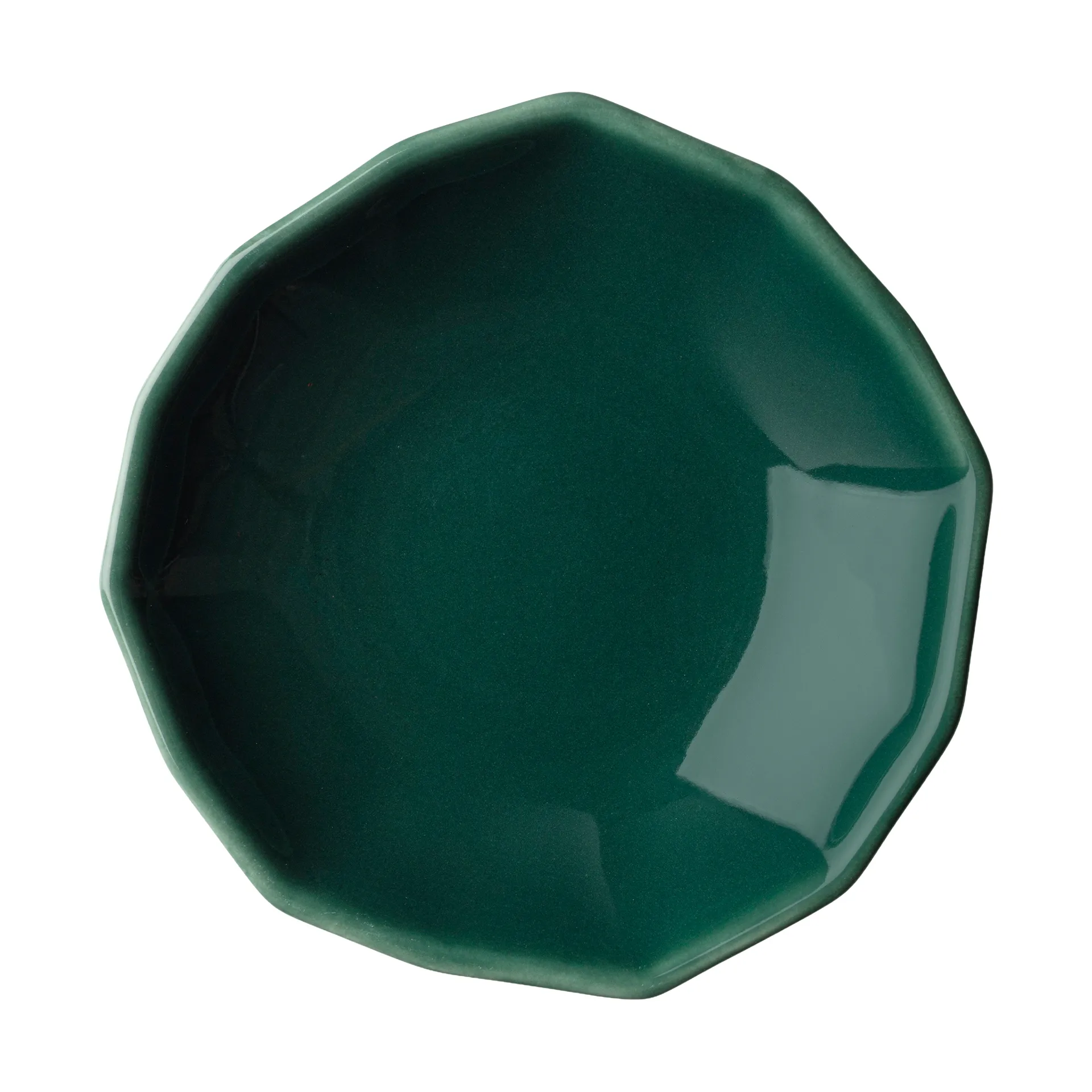 Kivet shape bord 9 cm, dark green Marimekko