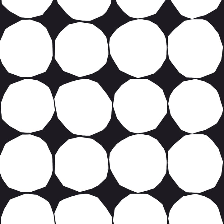 Kivet stof, wit Marimekko