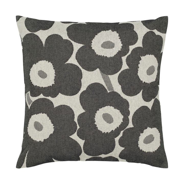 Kleine Unikko kussenhoes 47x47 cm - Off white-charcoal-sand - Marimekko