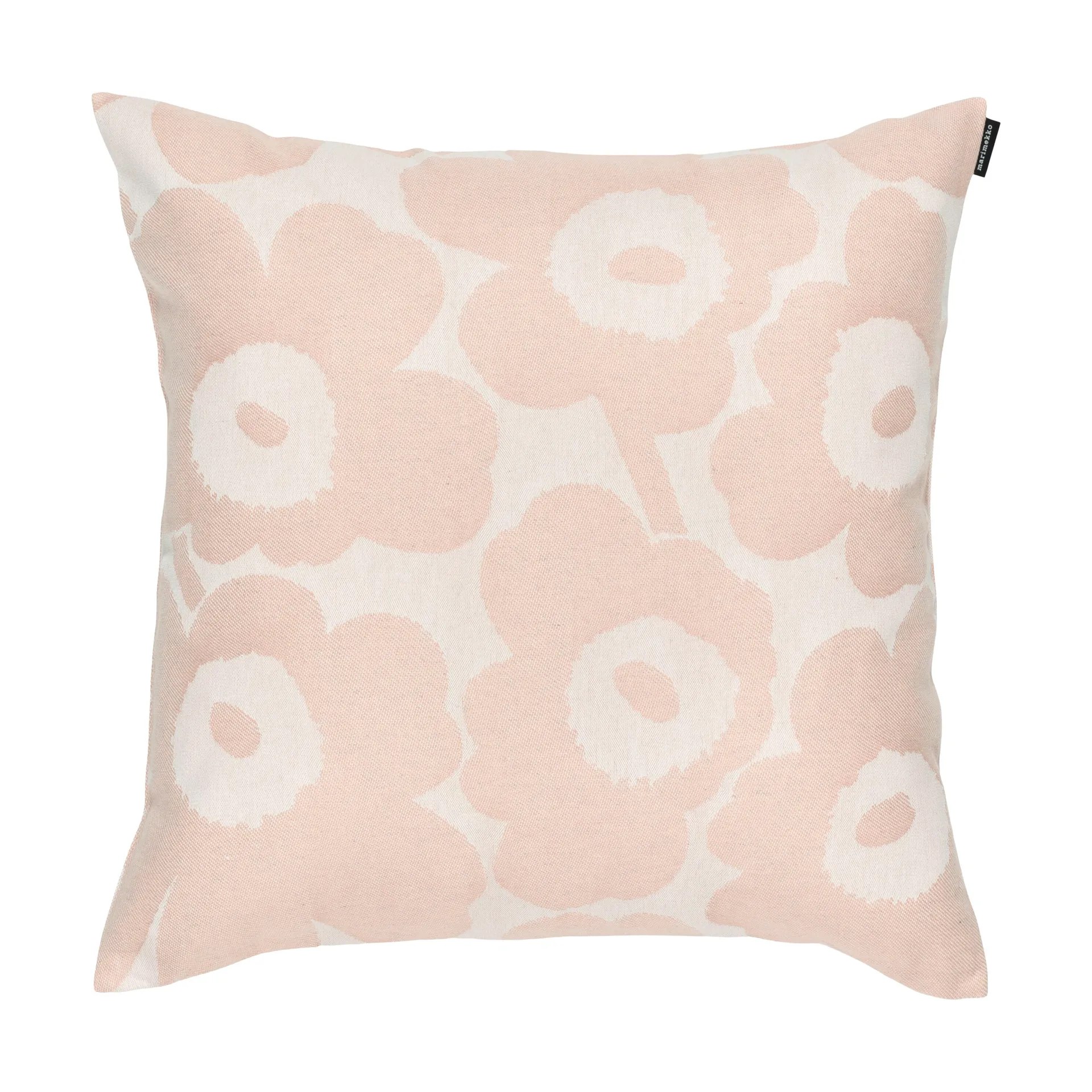 Kleine Unikko kussenhoes 47x47 cm, Pink Marimekko
