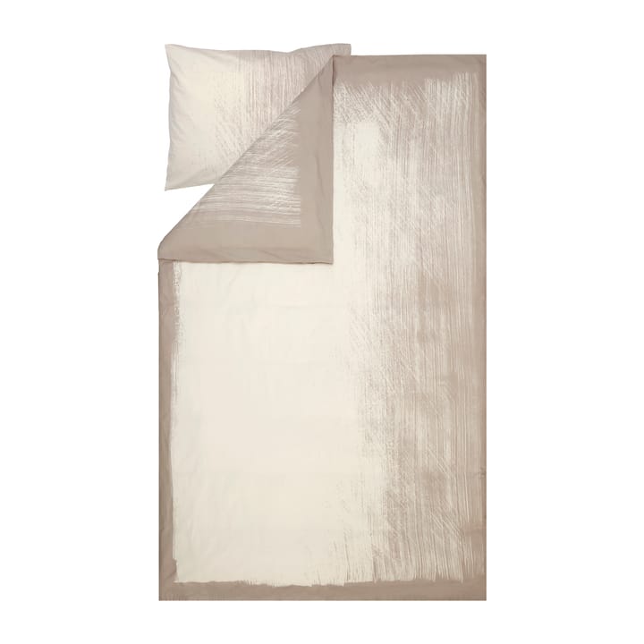 Kuiskaus dekbedovertrek 210x150 cm, wit-beige Marimekko