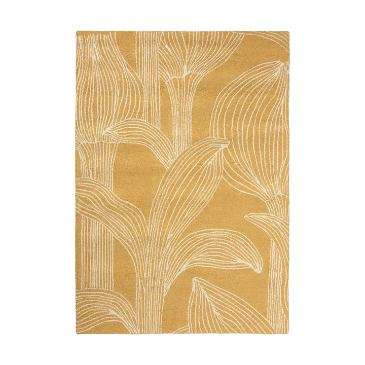 Kukat puhkeavat vloerkleed outdoor - Straw, 160x230 cm - Marimekko