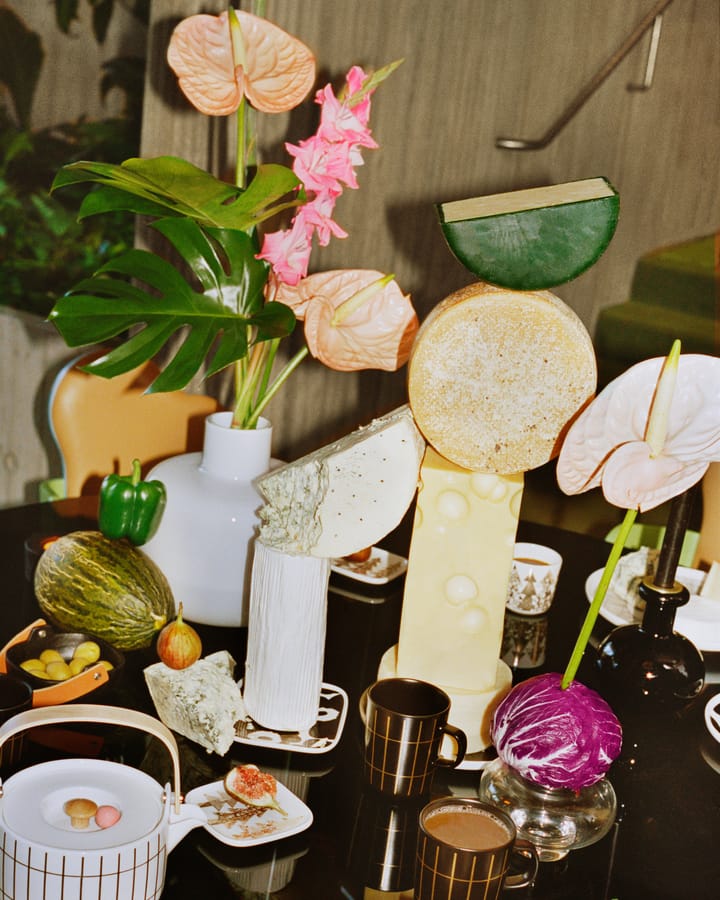 Kuusikossa kop en schotel set 20 cl 4 delen, White-gold Marimekko