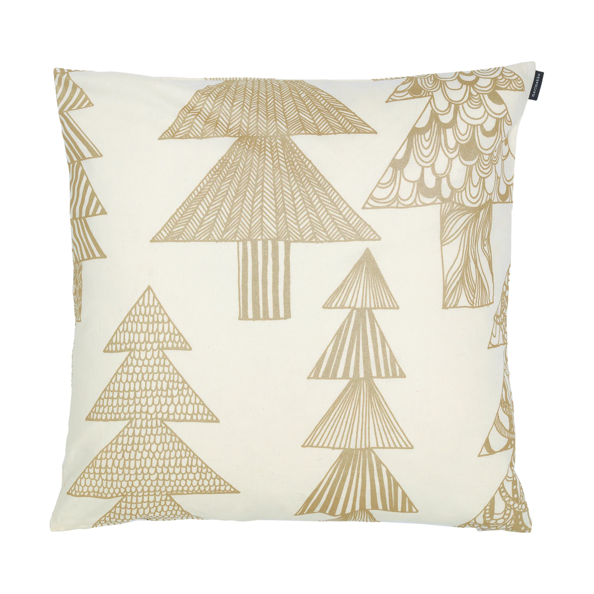 Kuusikossa kussenhoes 50x50 cm, Cotton-gold Marimekko