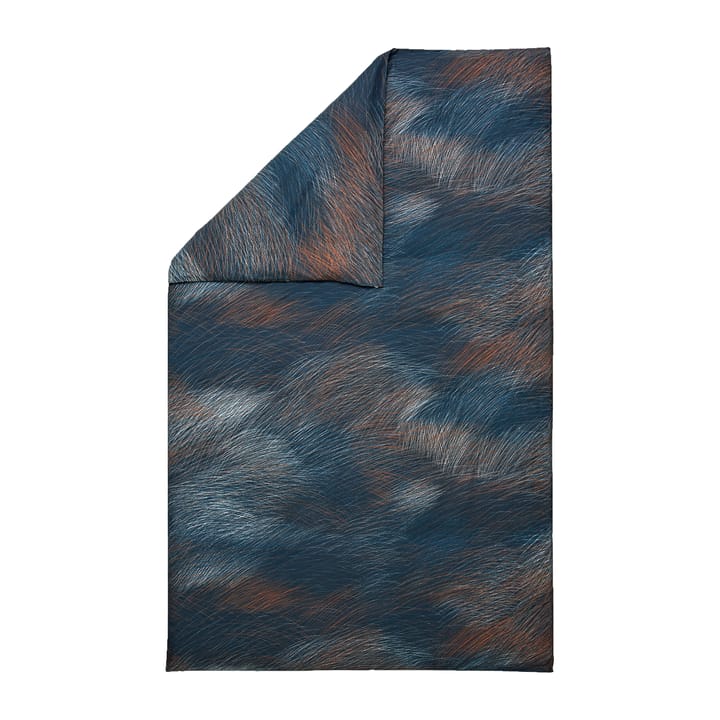 Lepo dekbedovertrek 150x210 cm - Donkerblauw-lichtblauw-koper - Marimekko