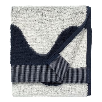 Lokki handdoek donkerblauw-wit - 30x50 cm - Marimekko