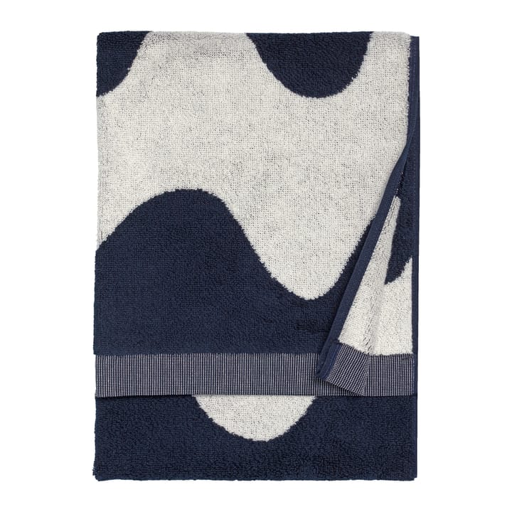 Lokki handdoek donkerblauw-wit - 50x70 cm - Marimekko