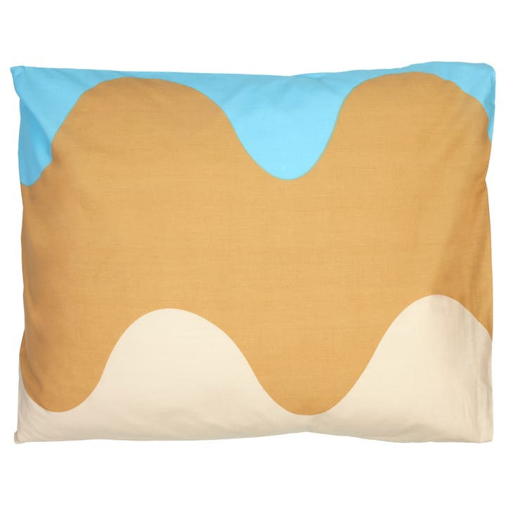 Lokki kussensloop 50x60 cm - Beige-blauw - Marimekko