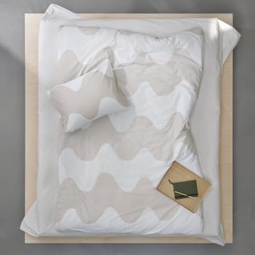 Lokki kussensloop 50x60 cm - Beige-wit - Marimekko