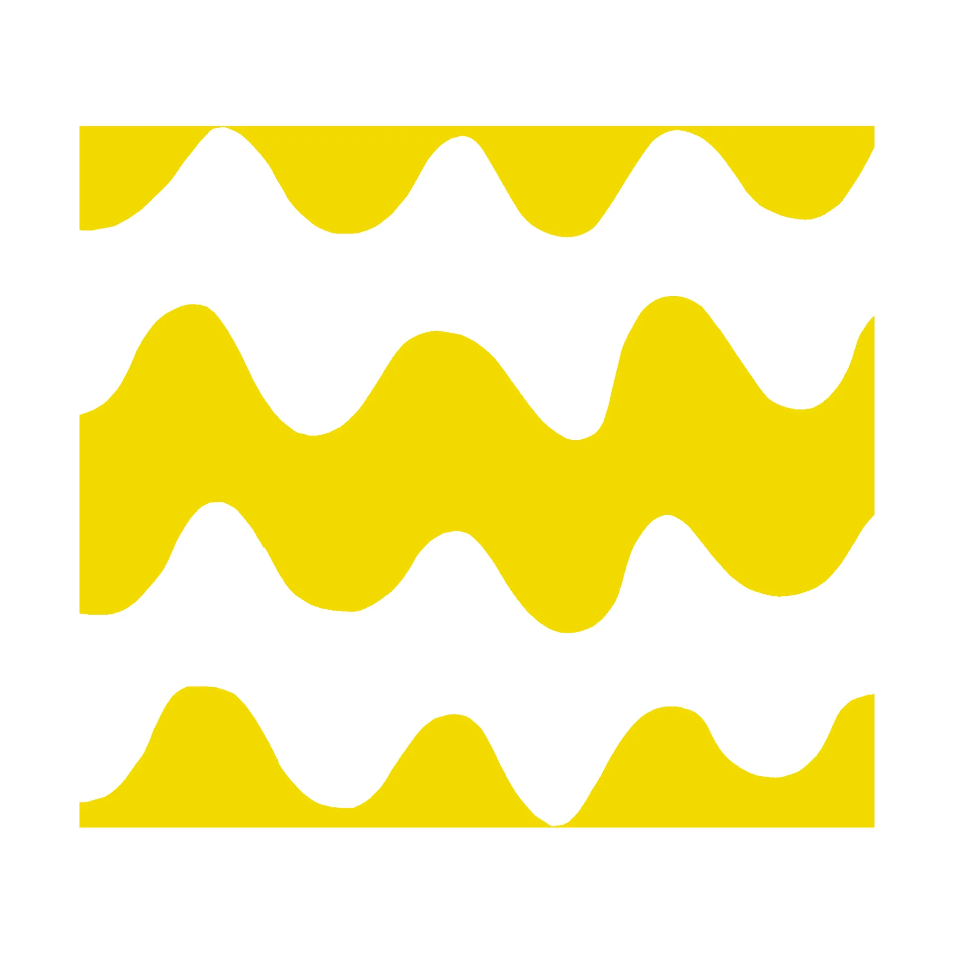 Lokki servet 33x33 cm 20-pack, Yellow Marimekko