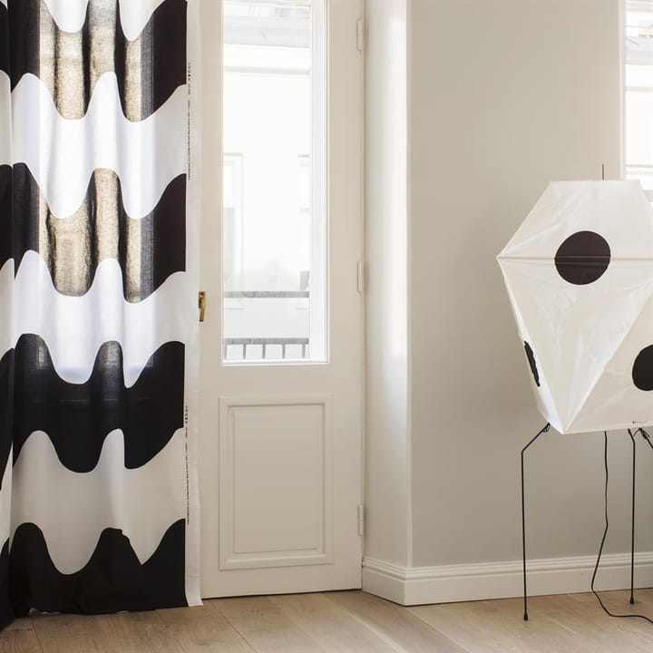 Lokki stof, zwart-wit Marimekko