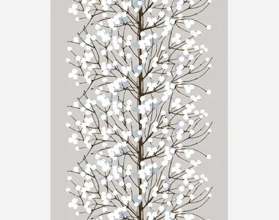 Lumimarja stof, beige Marimekko