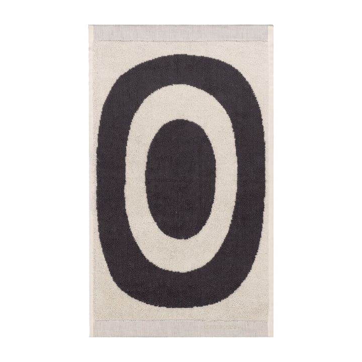 Melooni handdoek 30x50 cm - Charcoal-off white - Marimekko