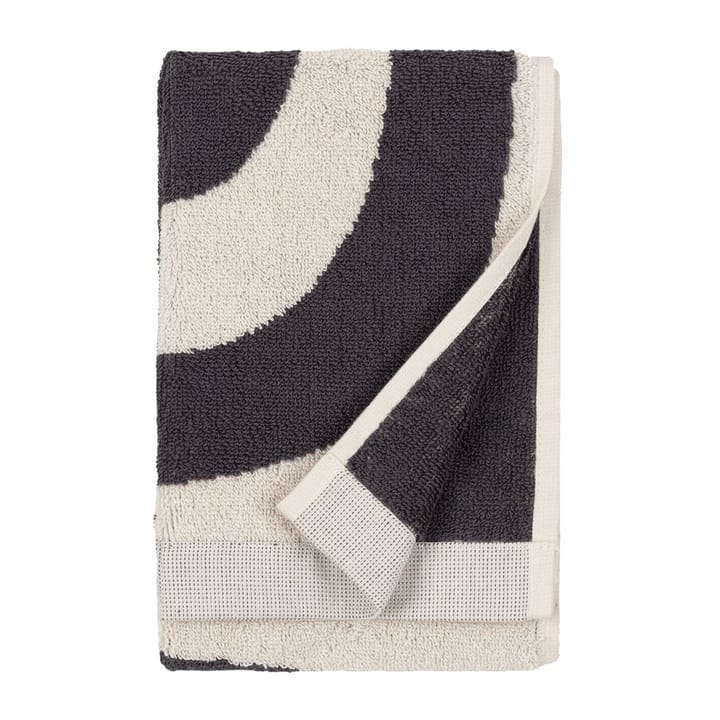 Melooni handdoek 30x50 cm - Charcoal-off white - Marimekko