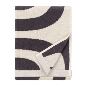 Melooni handdoek 50x70 - Charcoal-off white - Marimekko