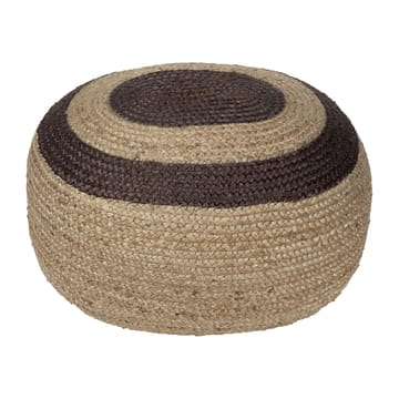 Melooni zitpoef jute - Jute-donkerbruin - Marimekko