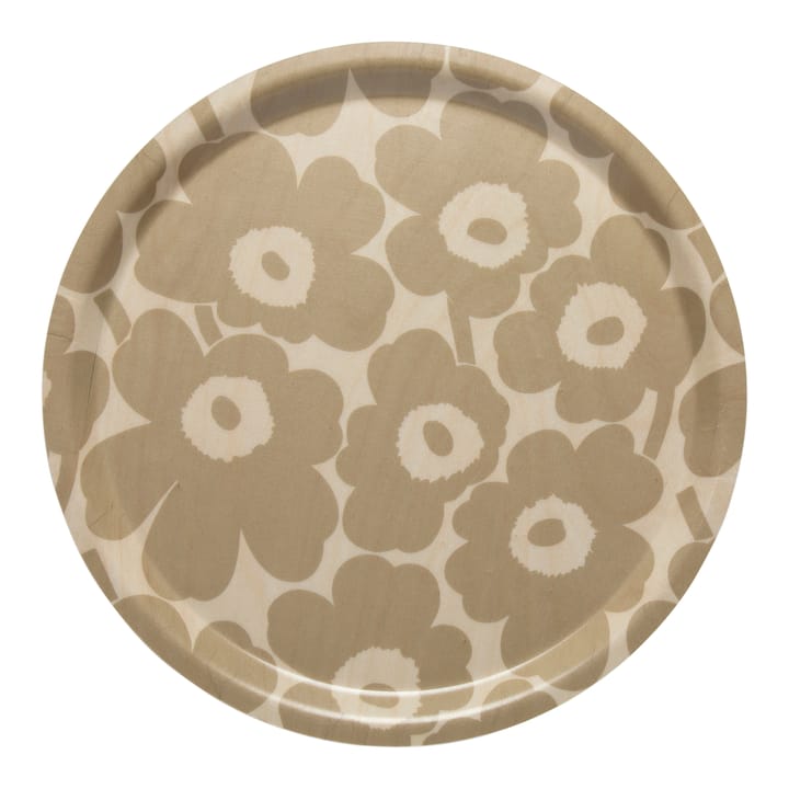 Mini Unikko dienblad - Lichtbruin-beige - Marimekko