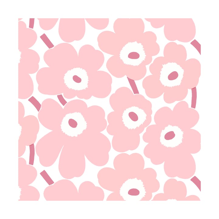 Mini Unikko servetten 20-pack - Light Pink - Marimekko