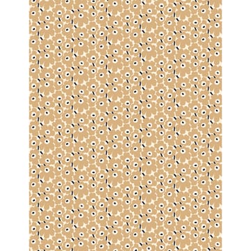 Mini Unikko stof - Natuurwit-beige-blauw - Marimekko