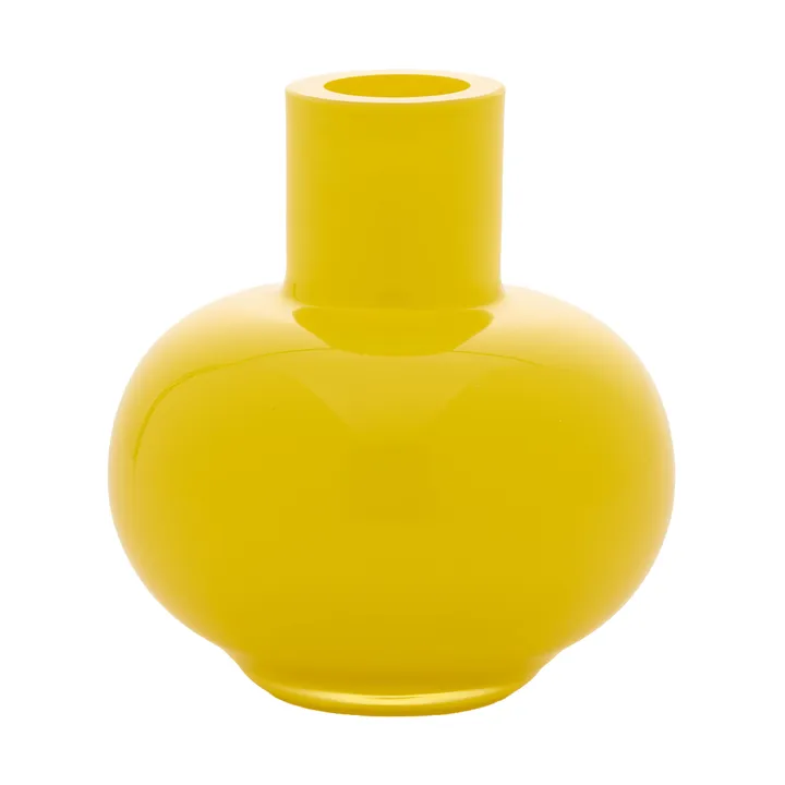 Mini vaas 6 cm - geel - Marimekko