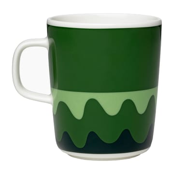 MM Co-Created mok 25 cl - Wit-groen-zwart - Marimekko