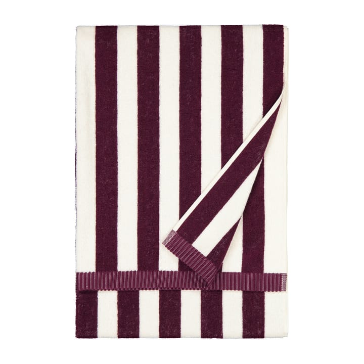 Nimikko badhanddoek 70x140 cm - Plum-off white - Marimekko