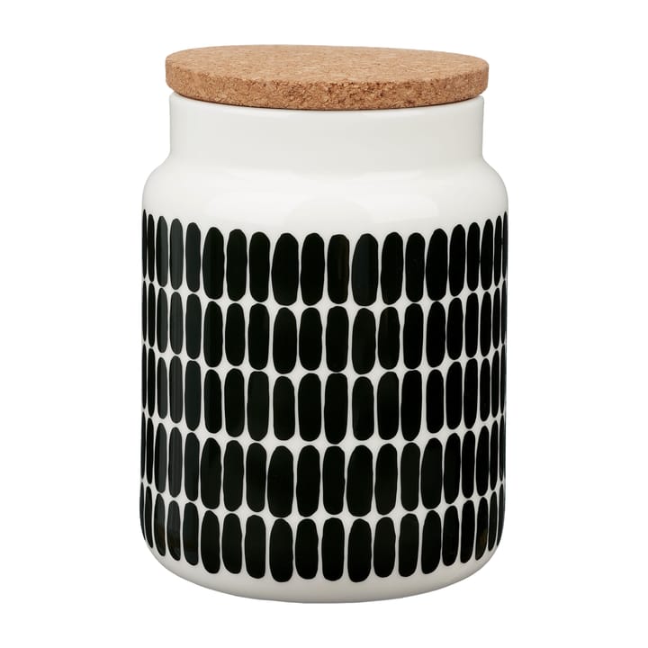 Oiva Alku pot 1,2 L - Wit-donkergroen - Marimekko