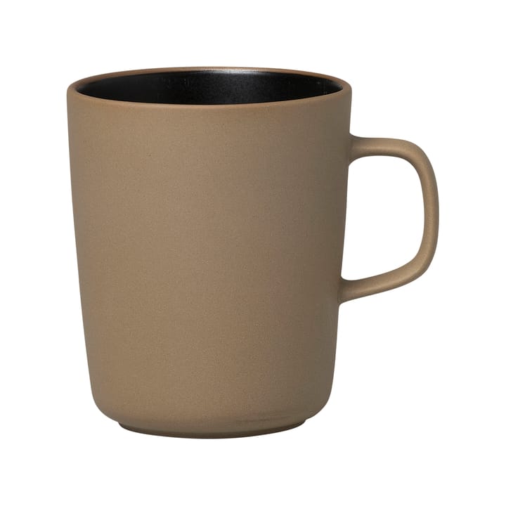 Oiva beker 25 cl - Bruin-zwart - Marimekko