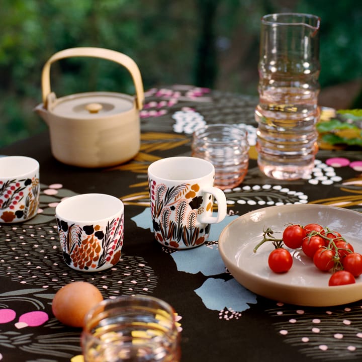 Oiva bord 20,5 cm, Bruin Marimekko