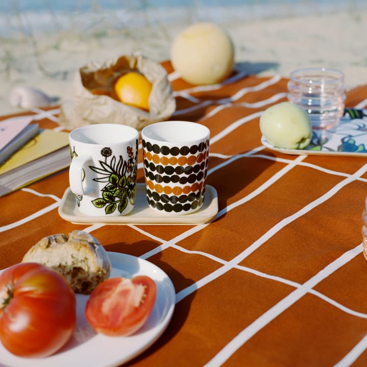 Oiva bord wit, 20 cm Marimekko