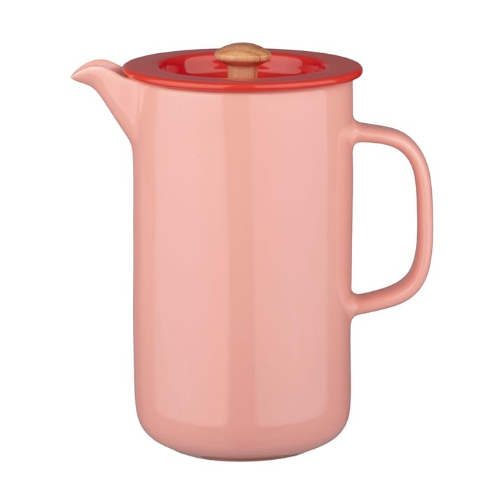 Oiva cafetière - Salmon red-tomato red - Marimekko