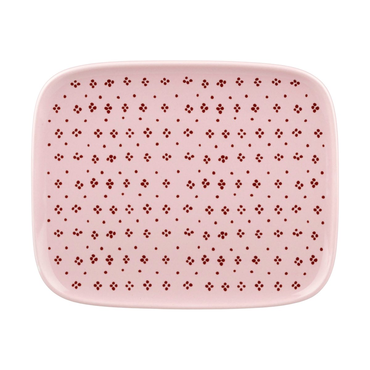 Marimekko Oiva Muija bord 12x15 cm Roze