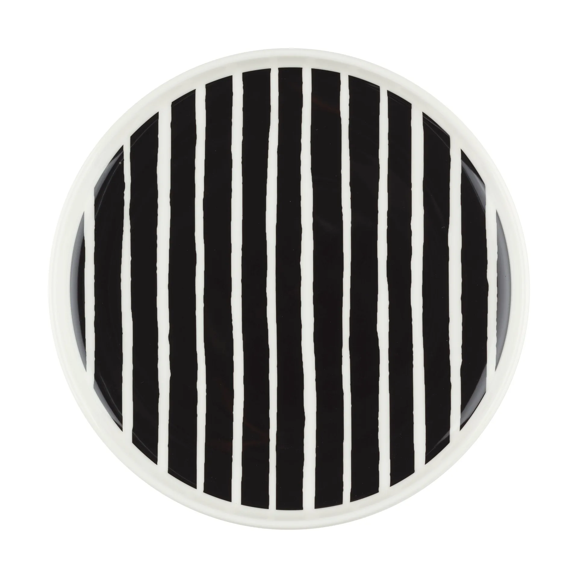 Oiva Piccolo bord Ø20 cm, White-black Marimekko