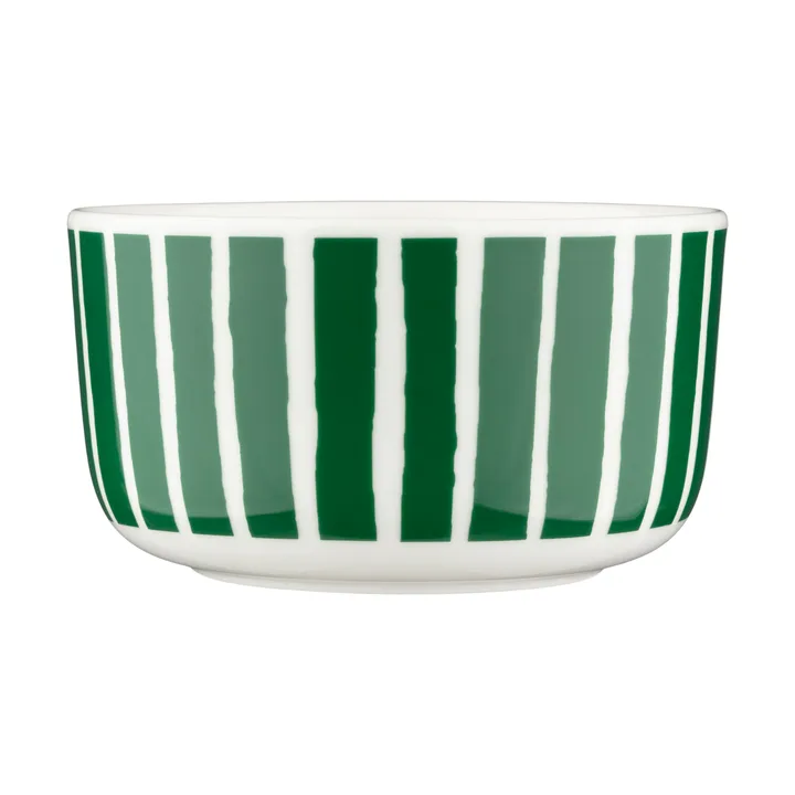 Oiva Piccolo schaal 50 cl - Green-White - Marimekko