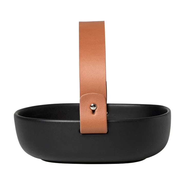 Oiva Pikku Koppa serveerschaal, Zwart Marimekko