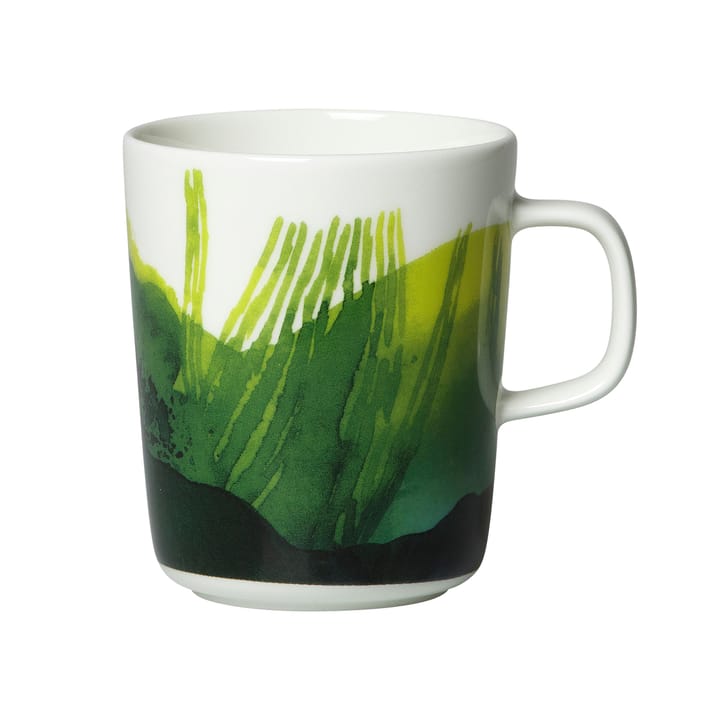 Oiva Sääpäiväkirja mok 25 cl, Wit-groen Marimekko