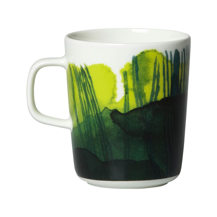 Oiva Sääpäiväkirja mok 25 cl, Wit-groen Marimekko