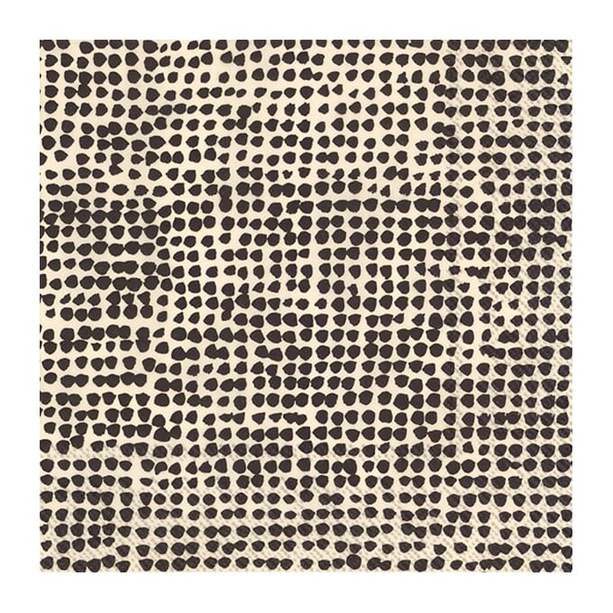 Orkanen servet 33x33 cm 20-pack - Linen black - Marimekko