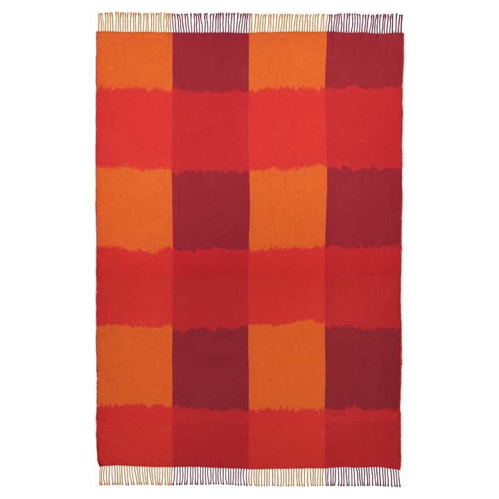 Ostjakki plaid 120x185 cm - Rood-oranje-bruin - Marimekko