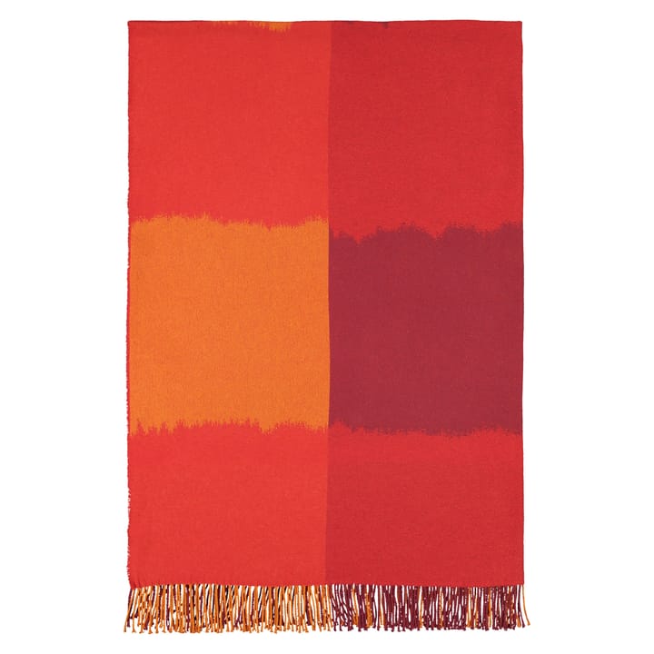 Ostjakki plaid 120x185 cm - Rood-oranje-bruin - Marimekko