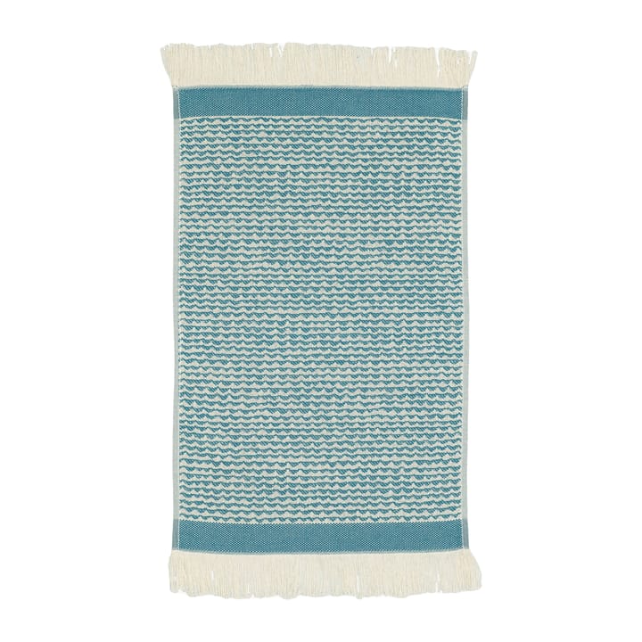 Papajo handdoek off white-turquoise, 30x50 cm Marimekko
