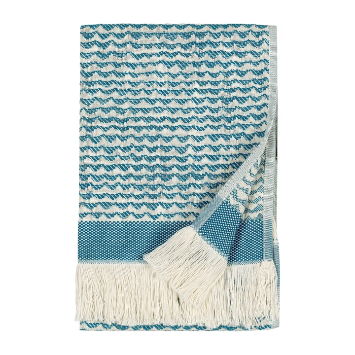 Papajo handdoek off white-turquoise, 30x50 cm Marimekko