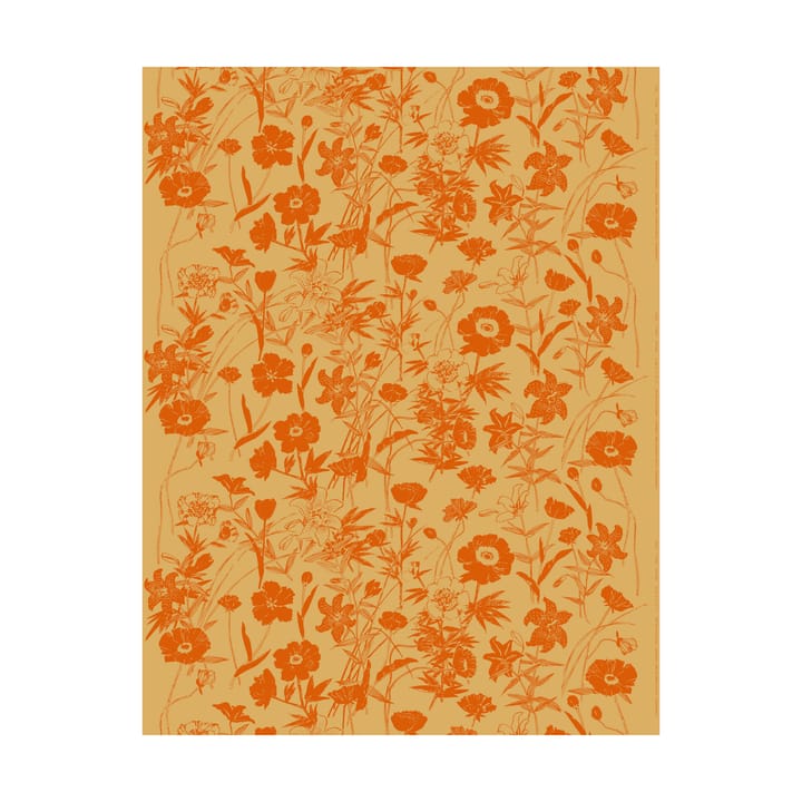 Perenna katoenen stof - Caramel-burnt orange - Marimekko