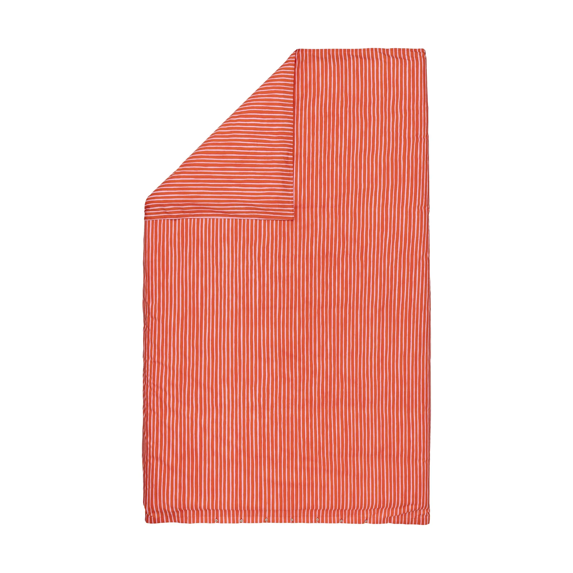 Piccolo dekbedovertrek 150x210 cm, Warm orange-pink Marimekko