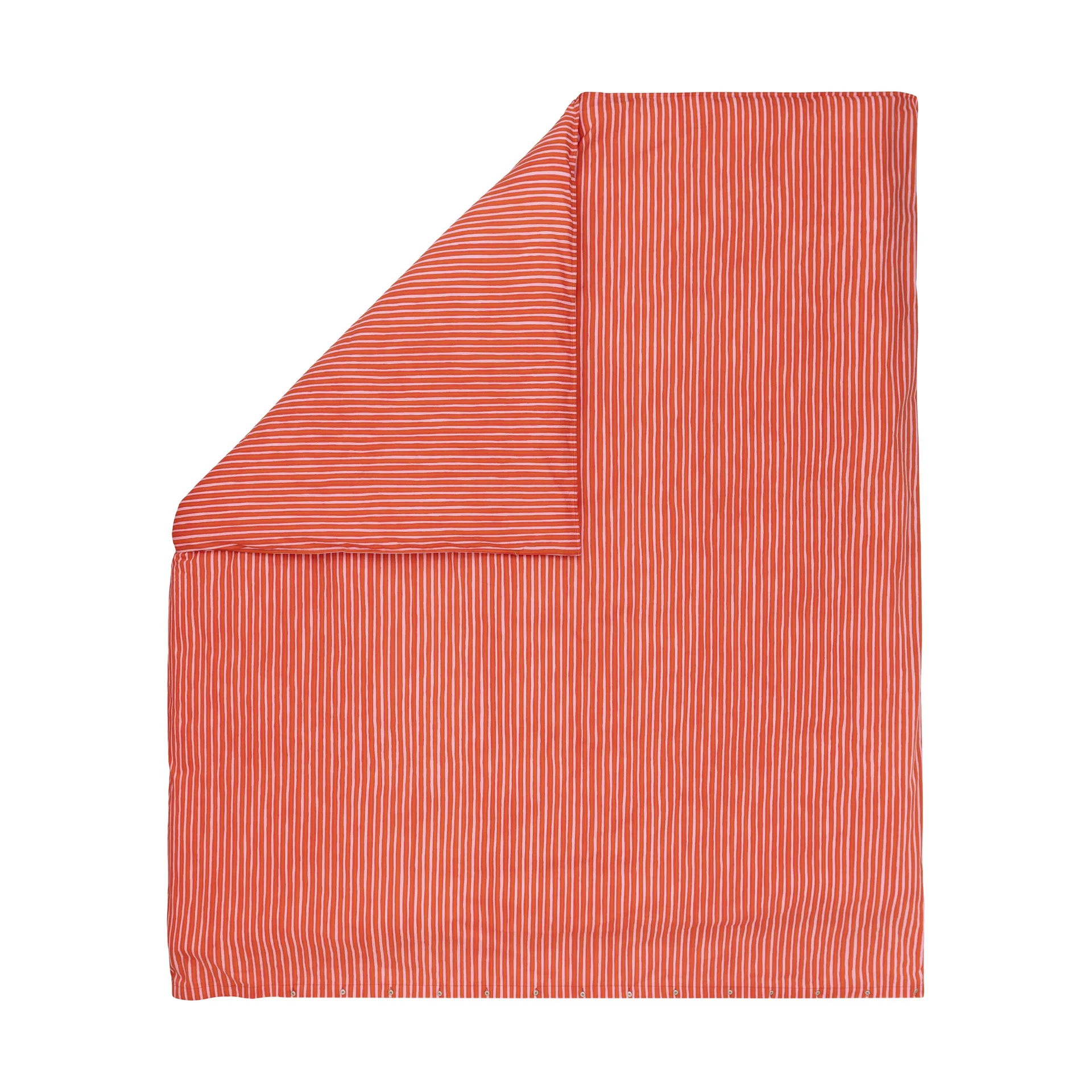 Piccolo dekbedovertrek 240x220 cm, Warm orange-pink Marimekko