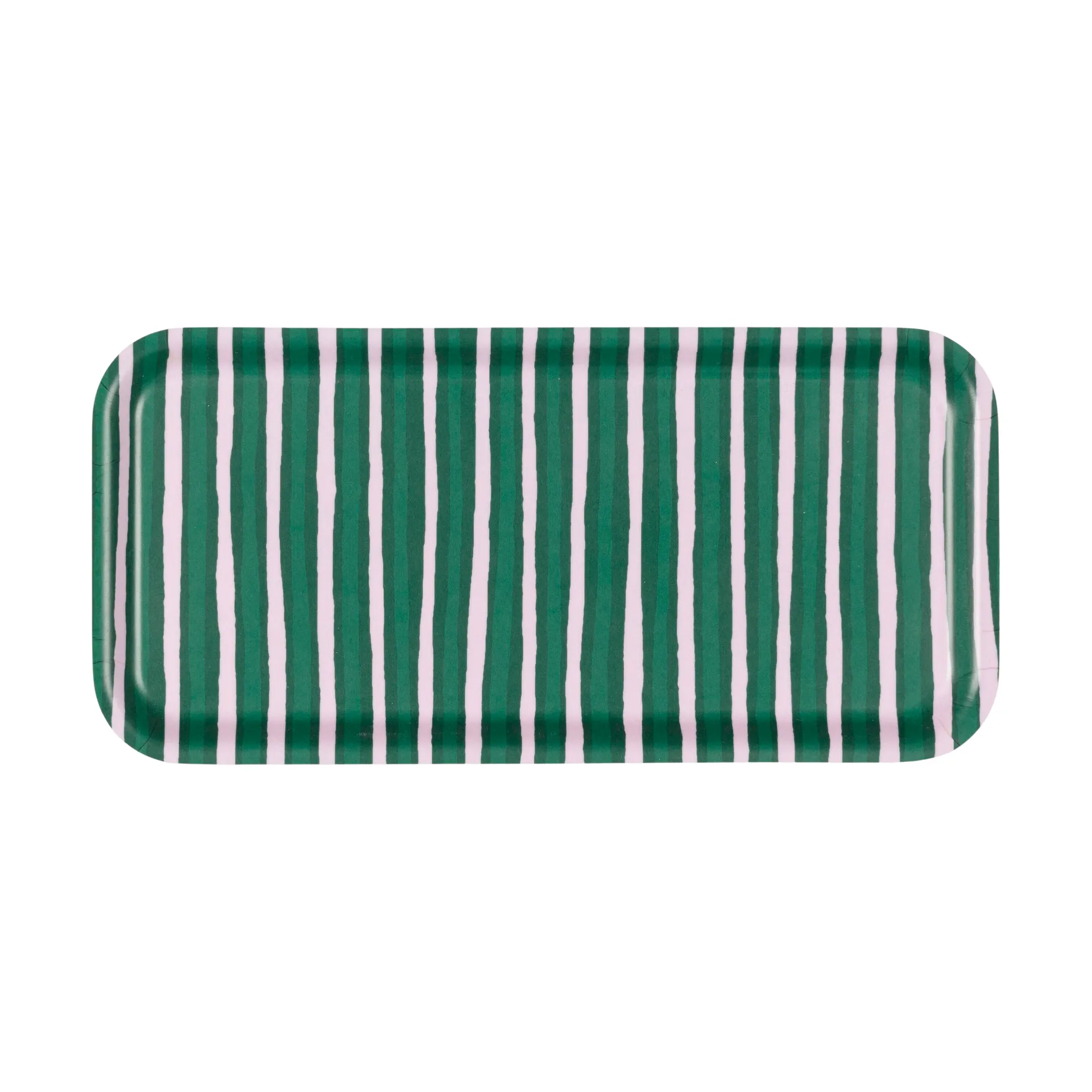 Piccolo dienblad 13,5x27,5 cm, Green Marimekko
